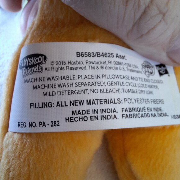 2015 Hasbro‎ Playskool Friends My Little Pony “Apple Jack” 6” Plush MLP New - Picture 8 of 8
